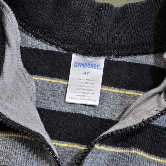 Gymboree Quarter Zip pullover sweater. Size 4t - Picture 3 of 3